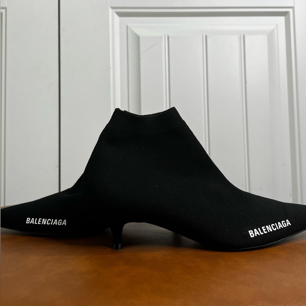 BALENCIAGA Knife Ankle Boots in Black